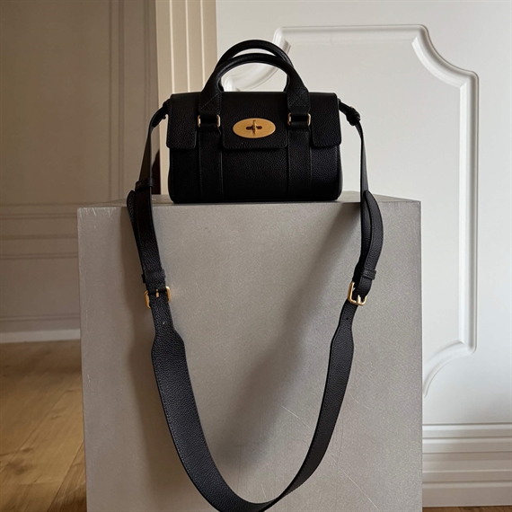 Mulberry Mini Heritage Bayswater Black 